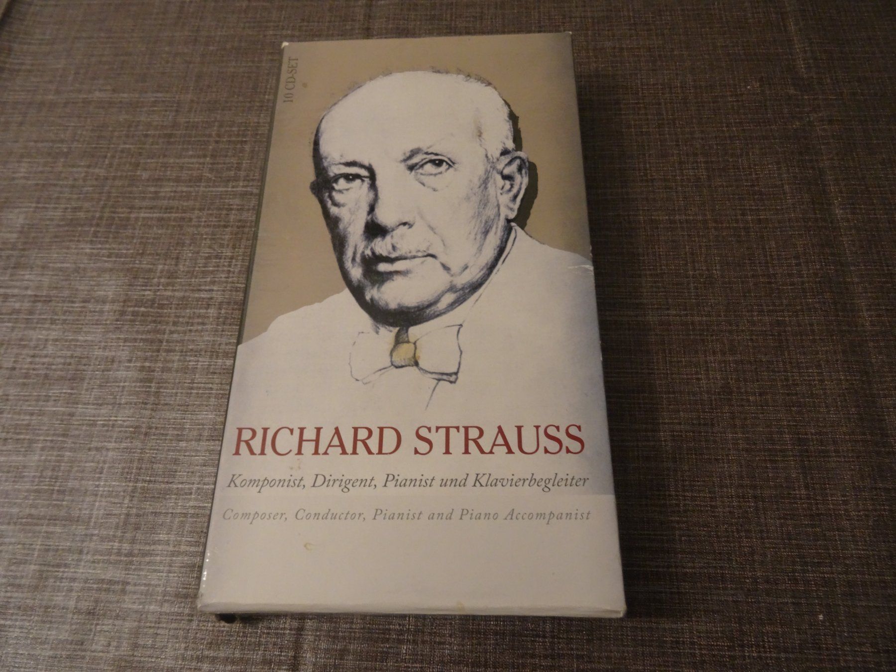 CD: Richard Strauss 10 CD Set Komponist Dirigent Pianist  CD – Usato da Olten venduto da Disc-Ausverkauf