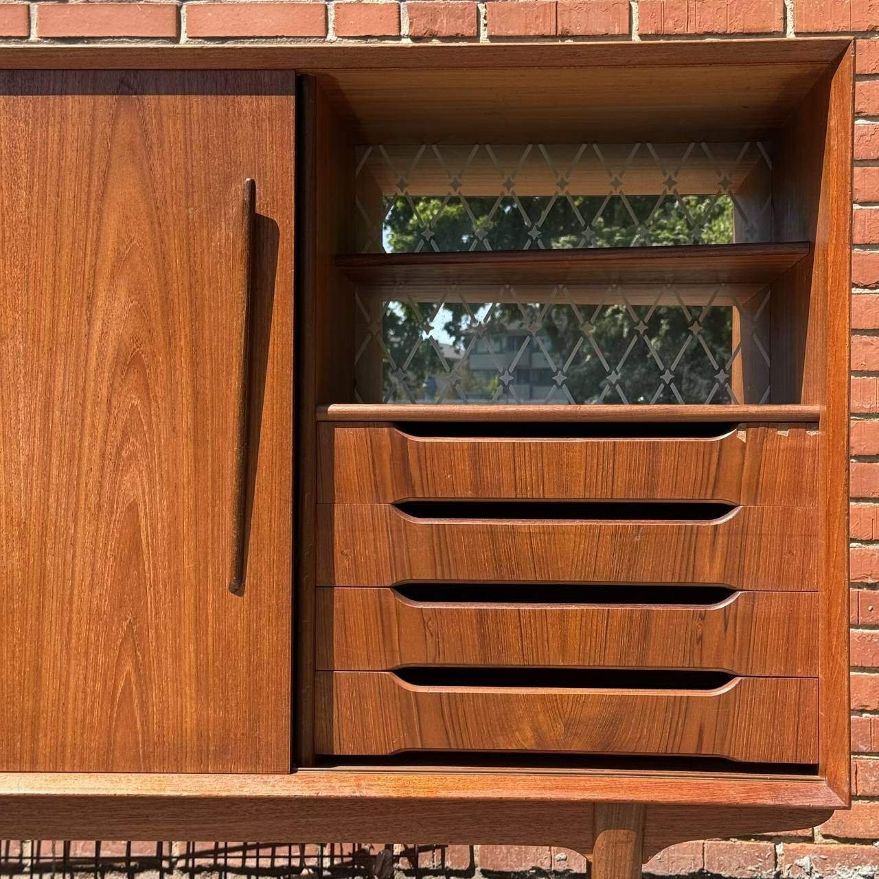 Cassettiere: Mid-Century Teak Sideboard Vintage Kommode #1 – Usato da Oberrieden venduto da Knut8 3