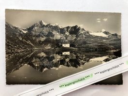 Zermatt Schwarzsee mit Kirche ungel. alt AK
