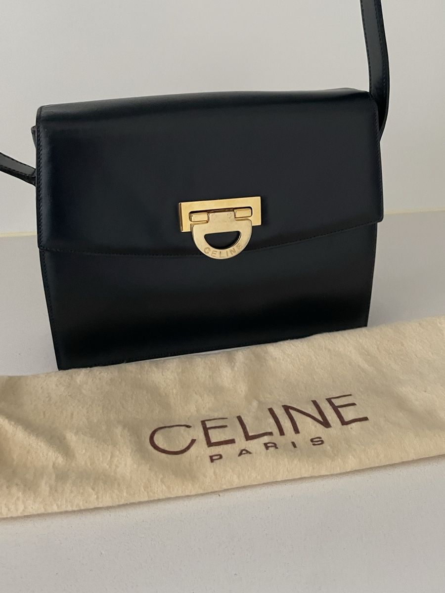 Celine Taschen: Vintage Celine Tasche Blau – Gebraucht aus Glattbrugg von kar_7njd