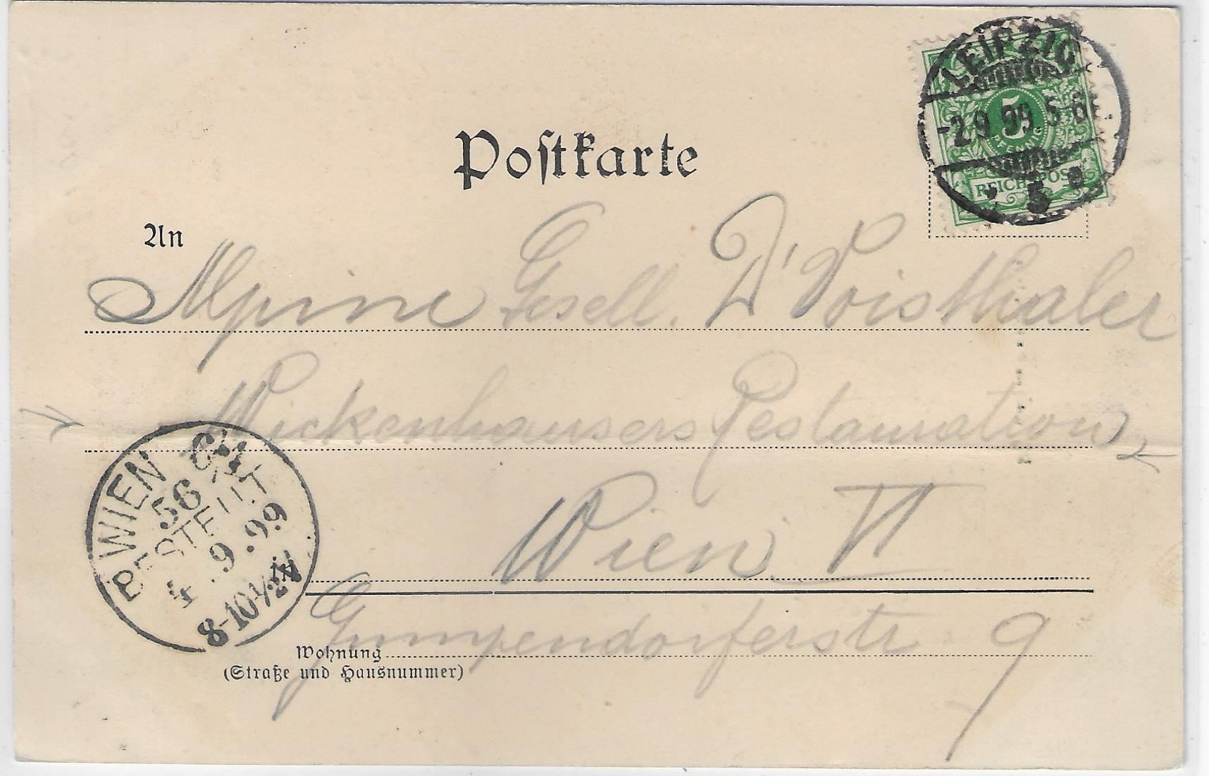 Cartes postales: Die alte Lindenauer Kirche Leipzig – D'occasion à Ettingen par Kartenplanet 1