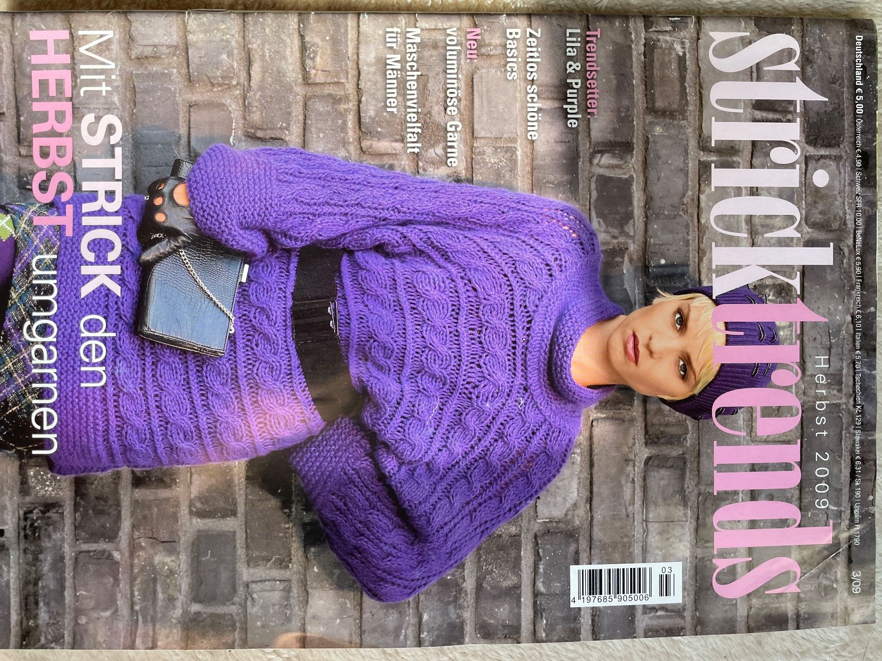 Revues & Magazines: 1Heft Stricktrends Herbst 2009 – D'occasion à Büsserach par bor_s88m