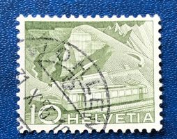 Nr.299 mit Stempel Bergbahn  1949  