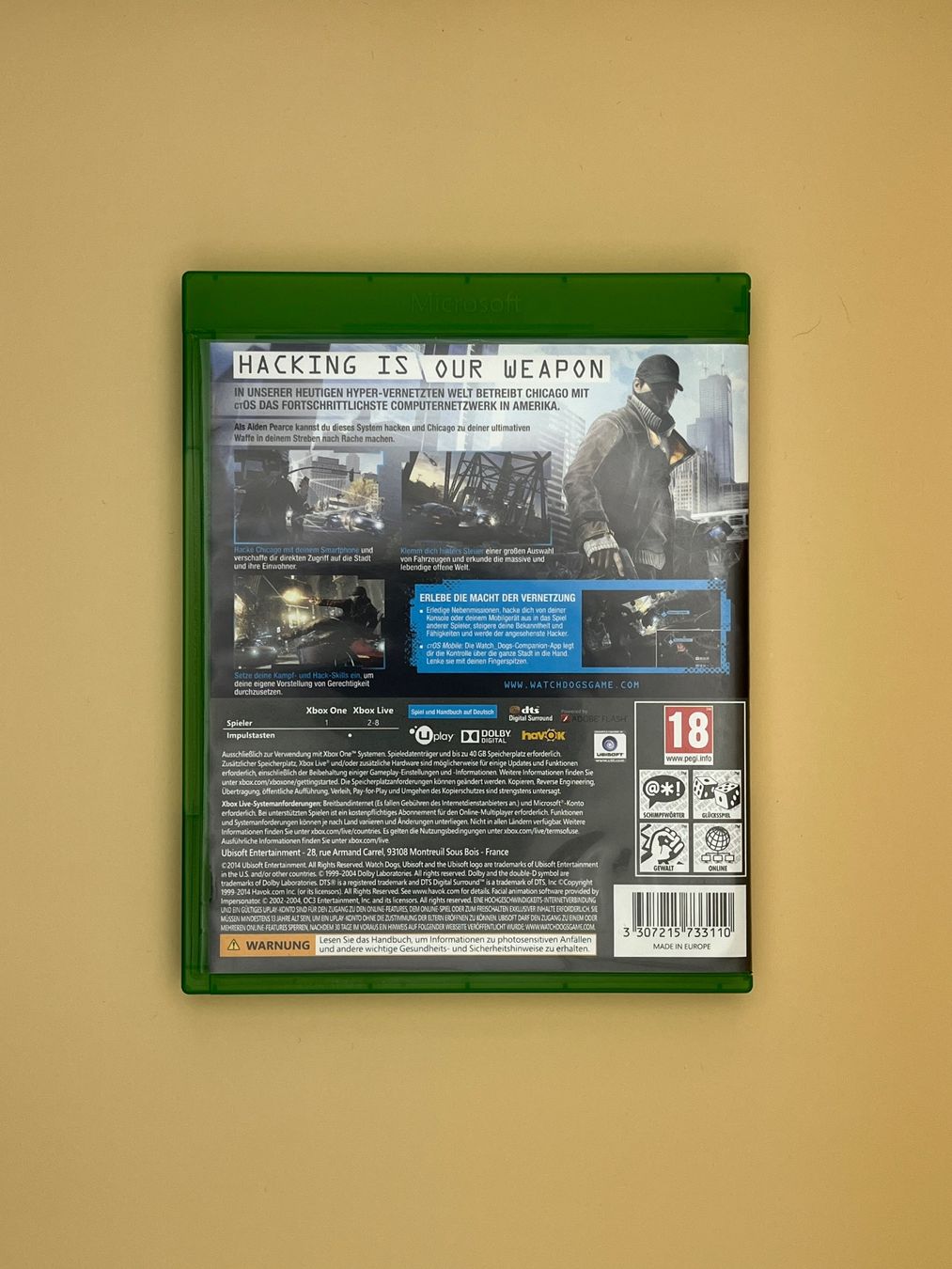 Microsoft Giochi: XBOX One /  Watch Dogs – Usato da Kölliken venduto da sergesellsretro 1