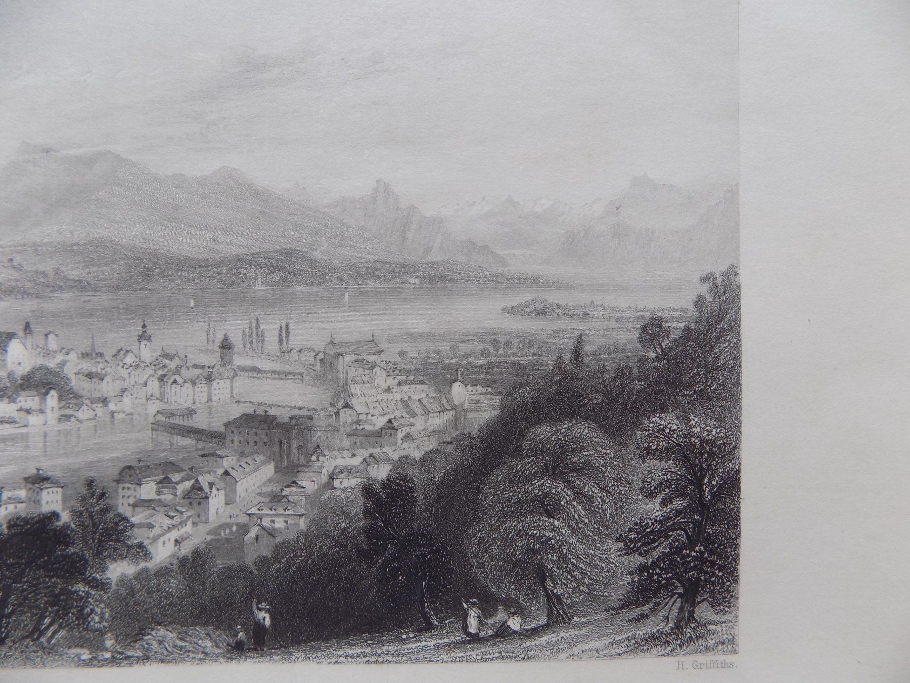 Gravures: Luzern von Bartlett – D'occasion à Risch par Rischli15 2