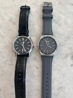 Zwei Hugo Boss Herrenuhren Set schwarz und grau