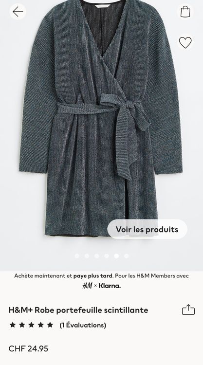 H et m outlet robe soiree