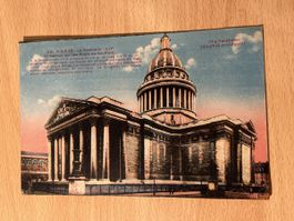 Alte Ansichtskarte Paris Pantheon, gelaufen 1921, Rarität