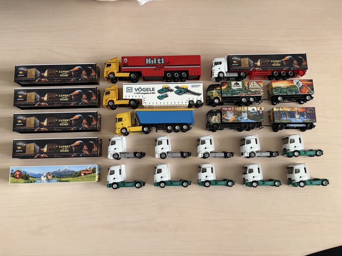 Herpa Modellautos: Div. Herpa Bastelware – Gebraucht aus Felben-Wellhausen von Mobil01