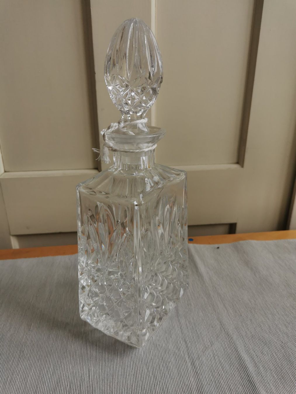 Caraffe: Antike Glaskaraffe Whiskeykaraffe – Usato da Berneck venduto da Hansi_Muenz