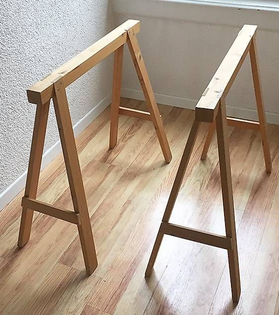 4 schöne Holzböcke Kaufen auf Ricardo