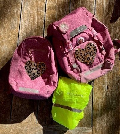 Beckmann Classic 22L Furry Schulrucksack Set