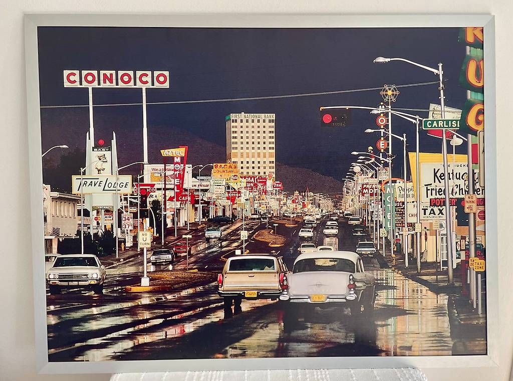 Tele & Cornici: Tableau encadré avec image USA 90X118CM – Usato da La Tour-de-Peilz venduto da K_L