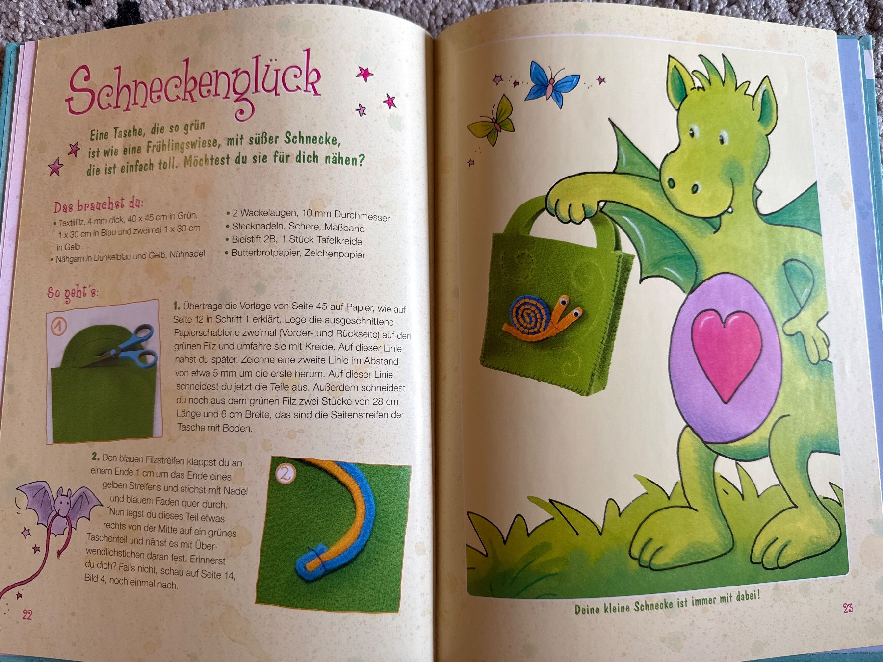 Libri: Buch Nähen mit Lissi und Lukas – Nuovo (secondo la descrizione) da Andelfingen venduto da Judy0007 2