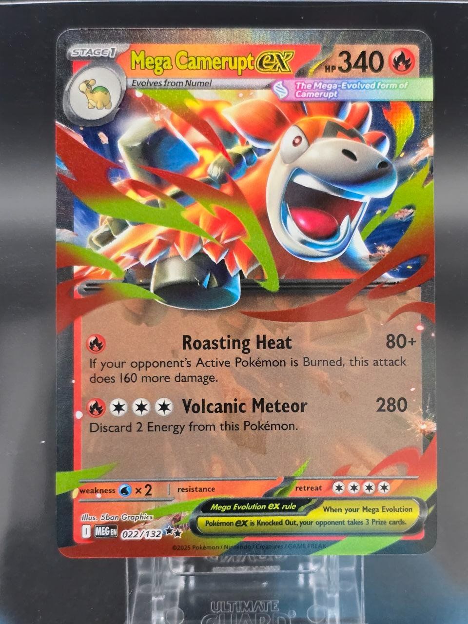 Pokémon Carte collezionabili: Mega Camerupt ex #22 Mega Evolution MEG NM / 🇬🇧 – Usato da COINTRIN venduto da sanctuary-collectors