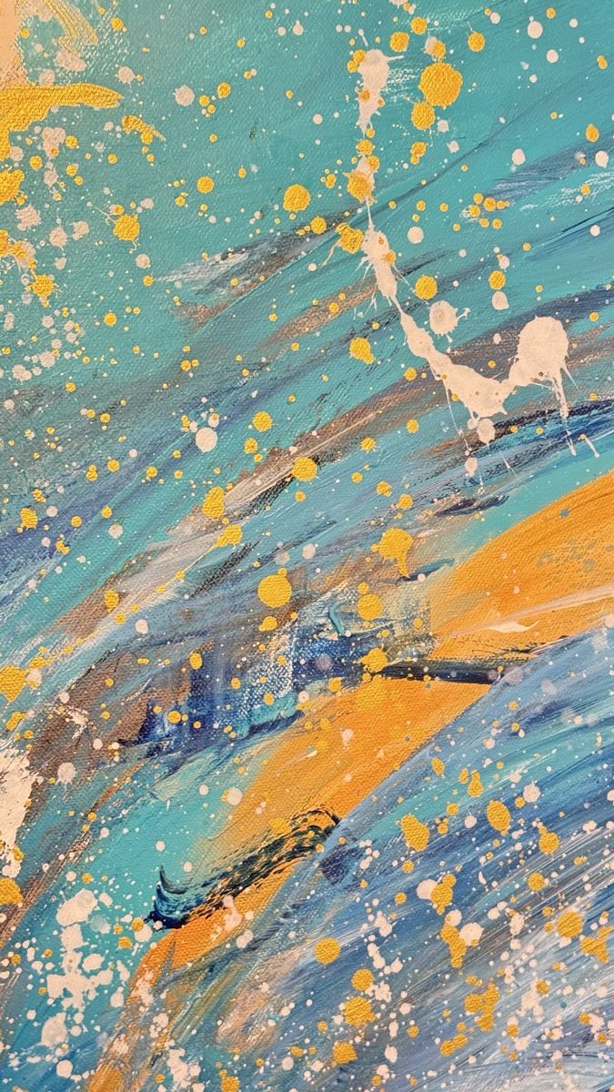 Dipinti: Abstraktes Gemälde, Original Bild, Leinwand, Kunst. – Usato da Ebikon venduto da Minimelili11 1