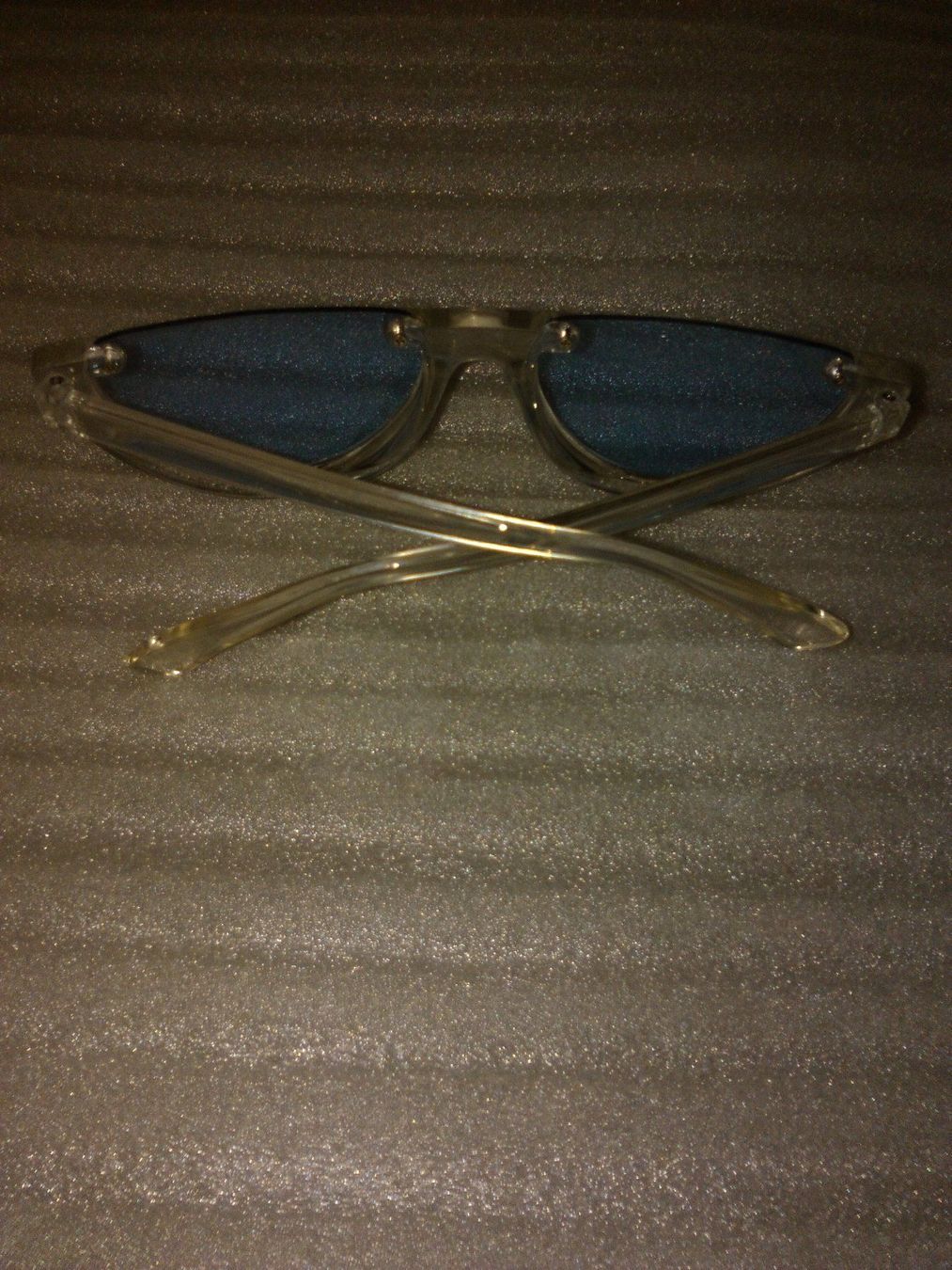 Occhiali & Lenti: DAMEN SONNENBRILLE,,,BLAU UND WEISS – Nuovo (secondo la descrizione) da Basel venduto da bijoutrie_4 1