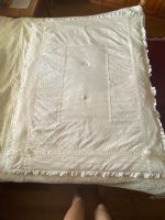 Romantische Babydecke Spitze Baumwolle Shabby Chic Vintag...