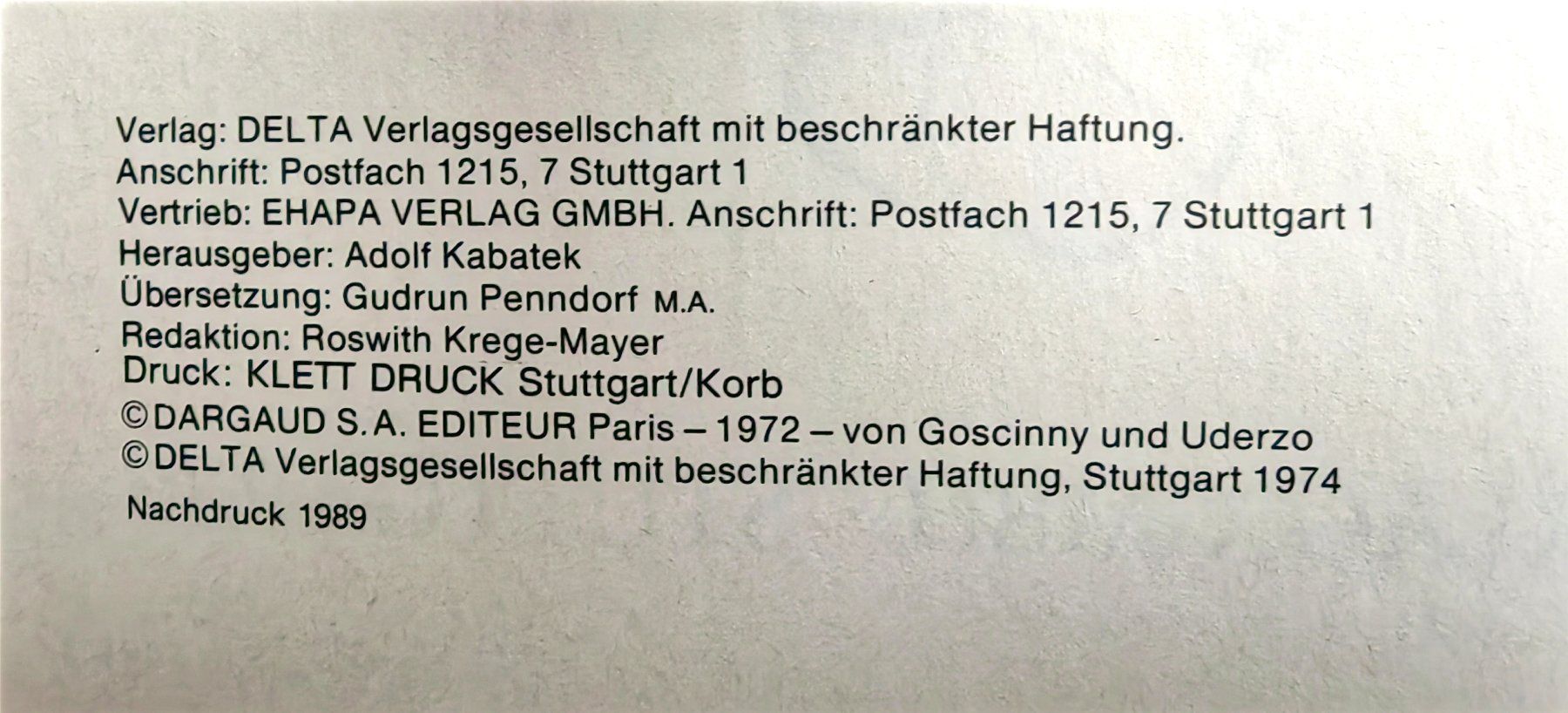Comics: Asterix die Lorbeeren des Cäsar Band XVIII – Gebraucht aus Langenthal von Sammlungs_aus 2