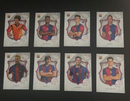 FC Barcelona Topps 125 Legacy Sammelkarten 8 Stück