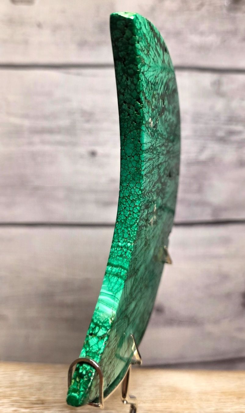 Minerali & Pietre curative: Malachit Mond 271g – Nuovo e nell'imballaggio originale da Matzingen venduto da Shay_Crystalz 2