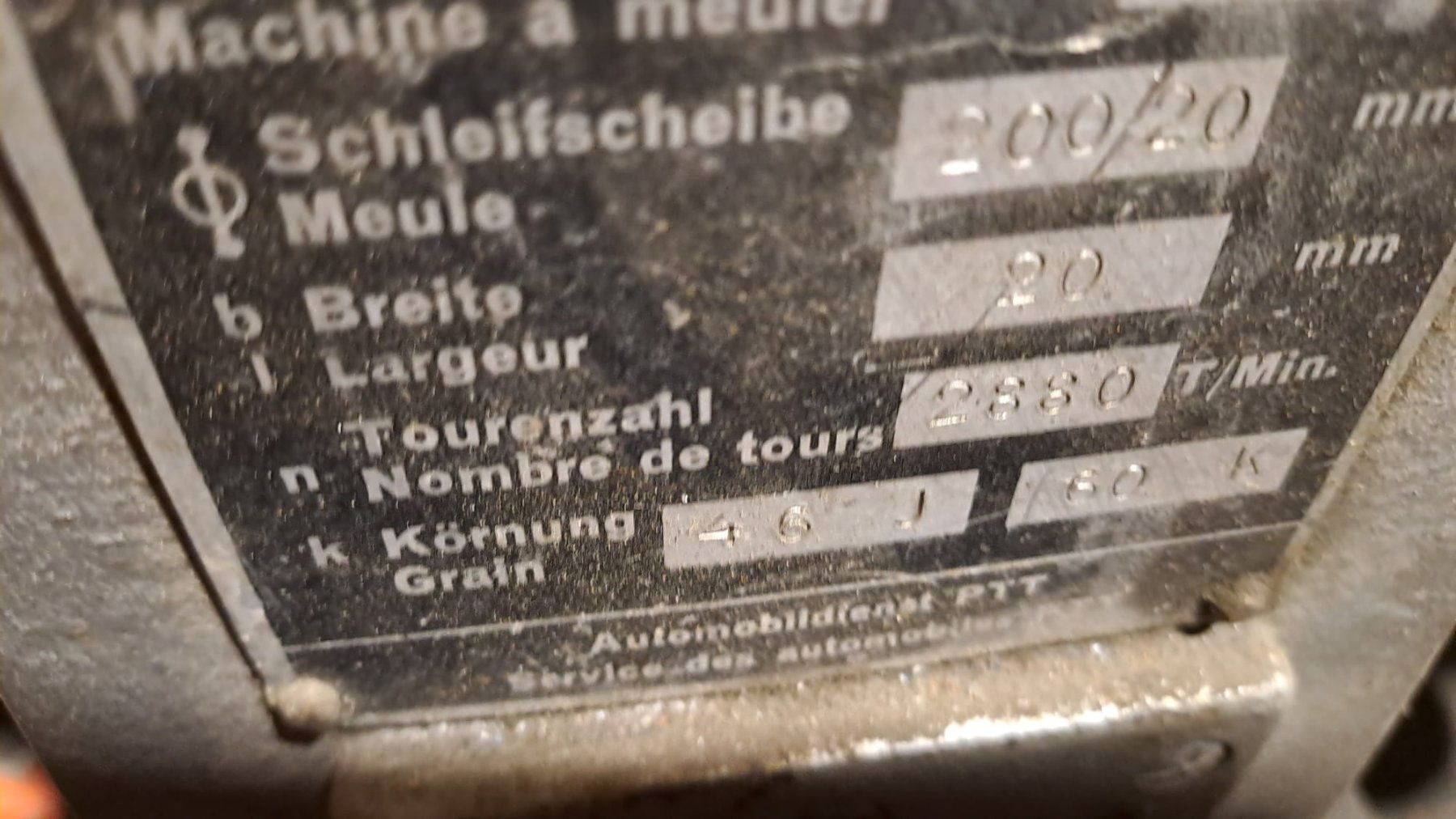 Aiguiseuses & polisseuses: Schleifmaschine – D'occasion à Urnäsch par behaur 1