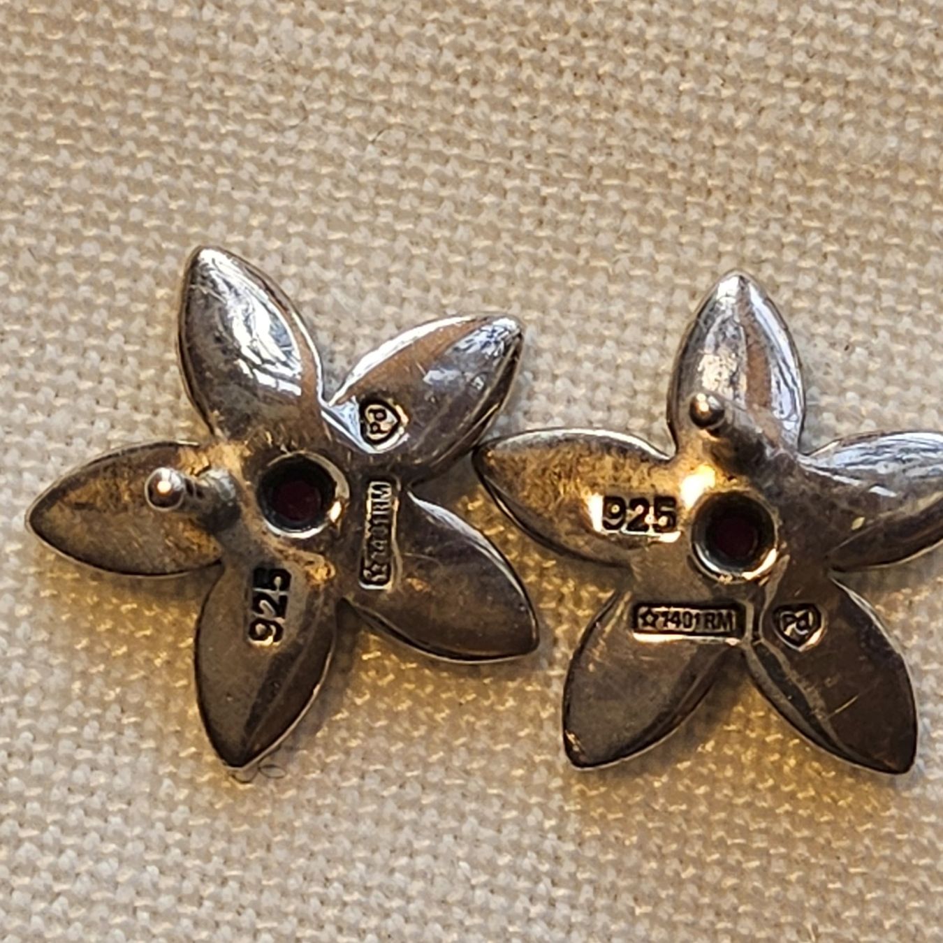 Ohrringe & -stecker: Vintage Sterling Silber Markasiten Ohrstecker – Gebraucht aus Zürich von sanwit 6