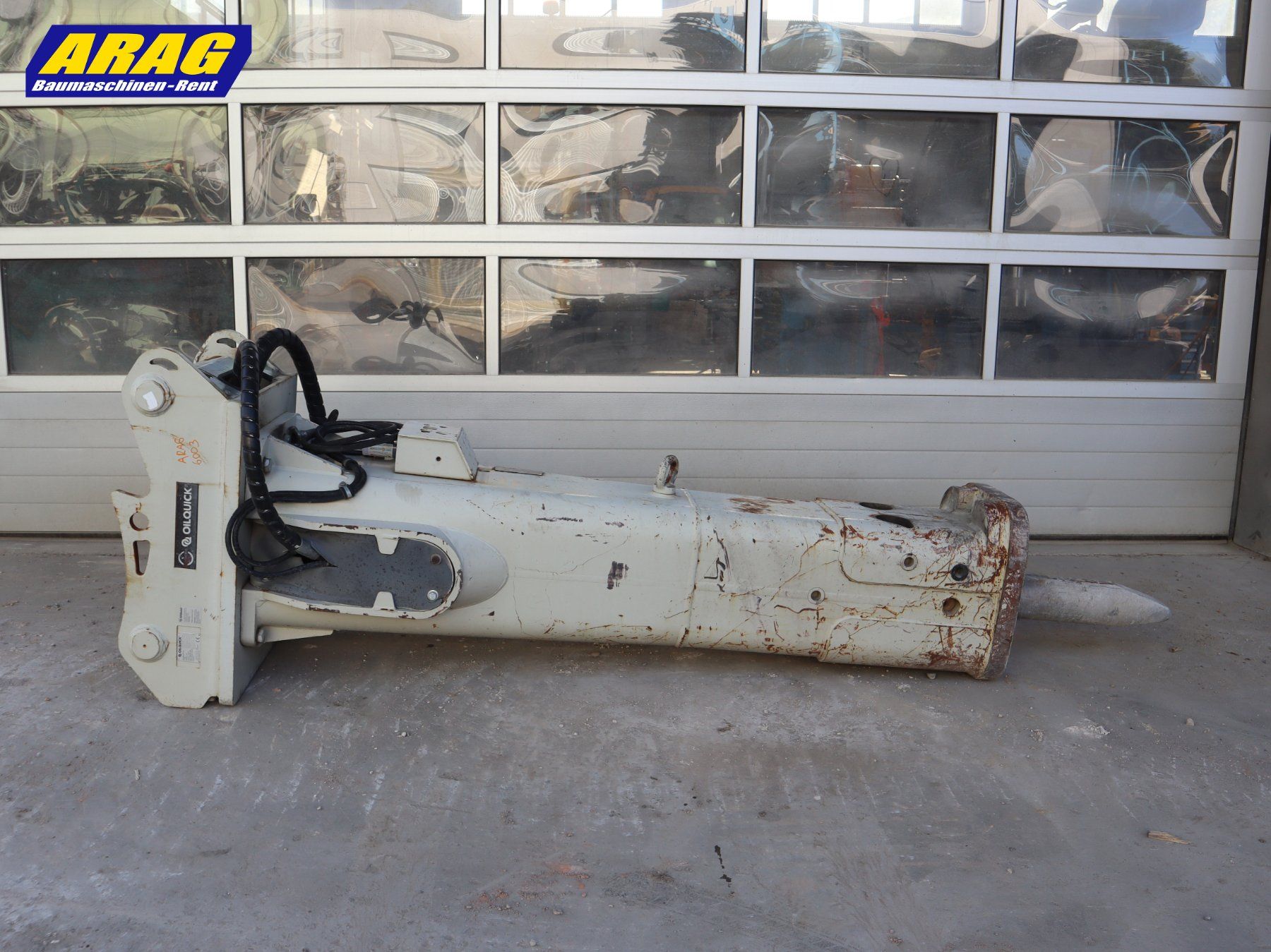 Tutte le macchine: Caterpillar H140CS Hydraulikhammer – Usato da Hasle LU venduto da Arag08 1