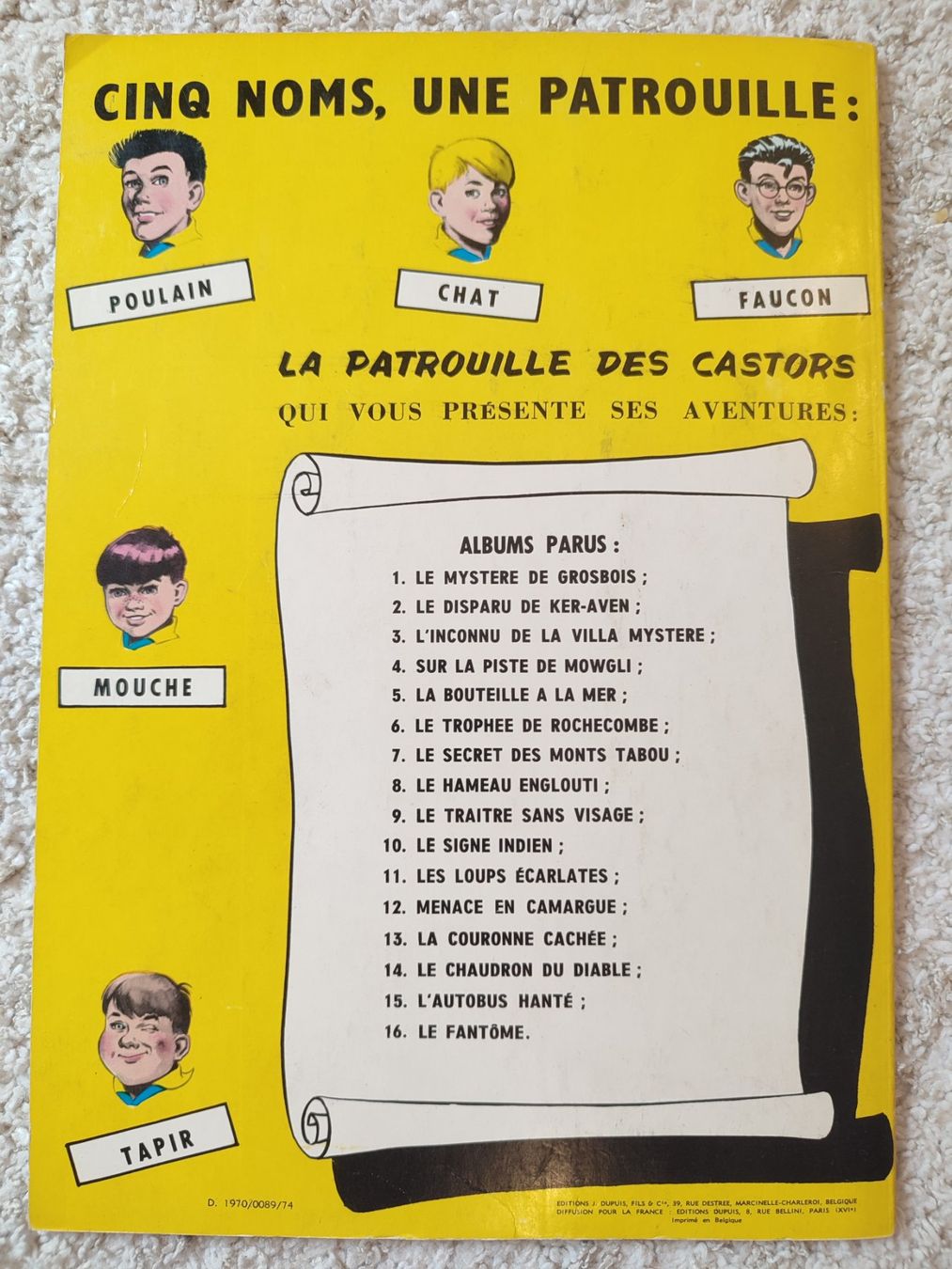 Fumetti: La patrouille des castors T5 BE – Usato da Bougy-Villars venduto da Vogue 3