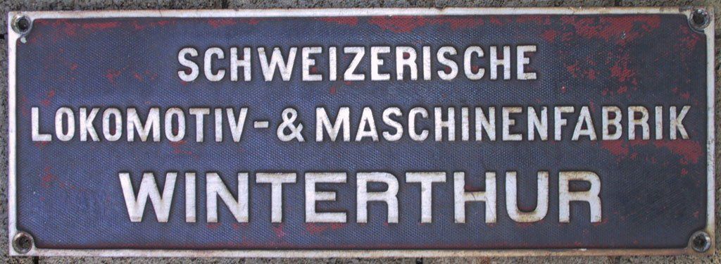 SBB/CFF/FFS Schilder: Lokschild Original SBB Ee 3/3 – Gebraucht aus Schlatt ZH von Eiger73 3