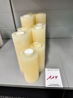114 Posten Raureif Kerzen aus Liquidation