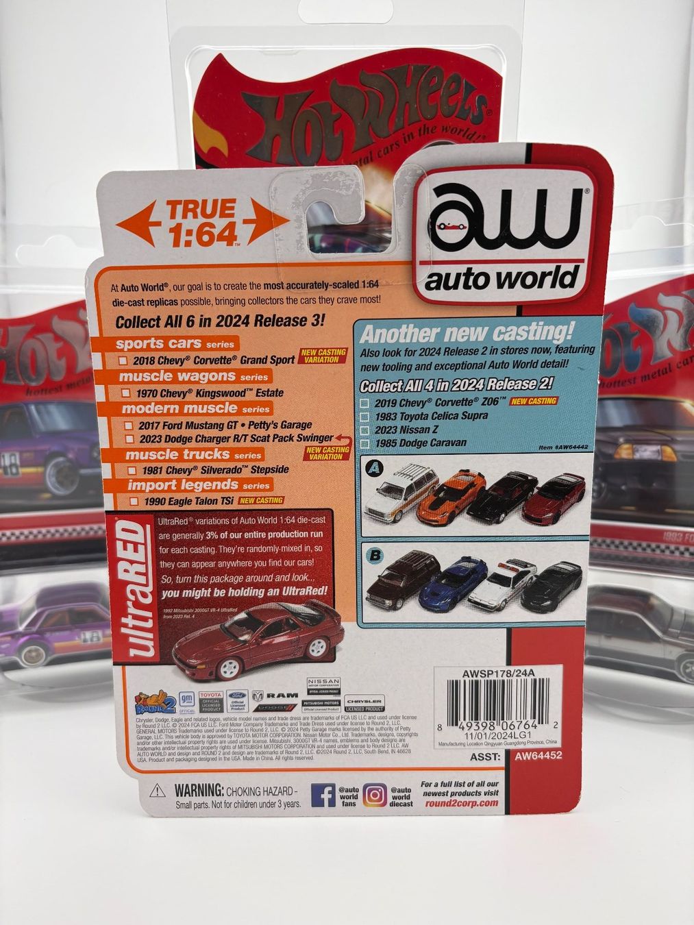 Hot Wheels Modellini d'auto: auto world 2017 Ford Mustang GT Tribute Edition – Nuovo e nell'imballaggio originale da Flawil venduto da HeisseReifen 6