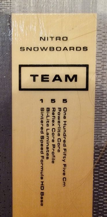 Snowboard Nitro Team like new 2