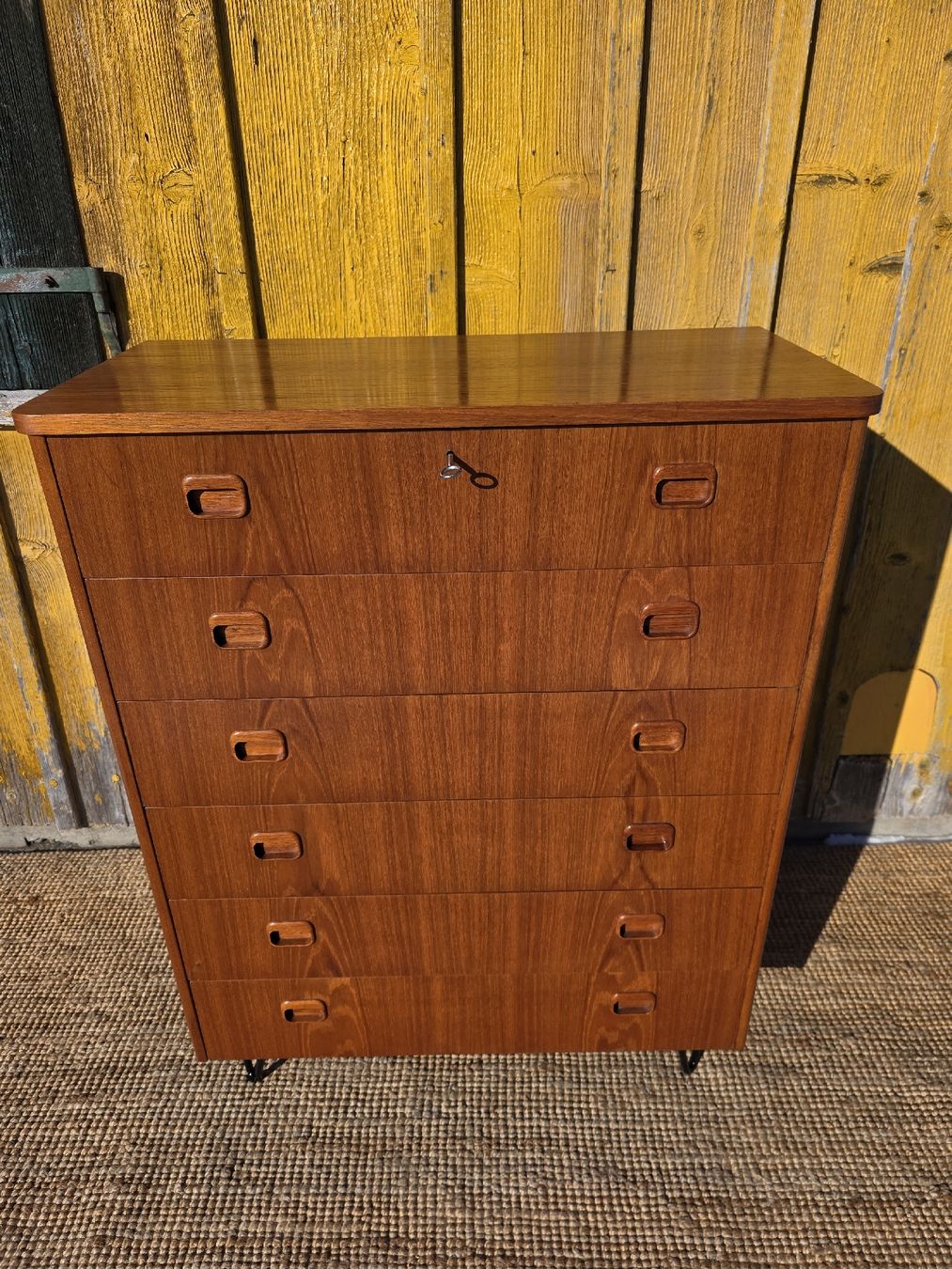 Cassettiere: Teak Kommode / highboy  SMI Sweden – Usato da Haslen AI venduto da Vintagelix 7