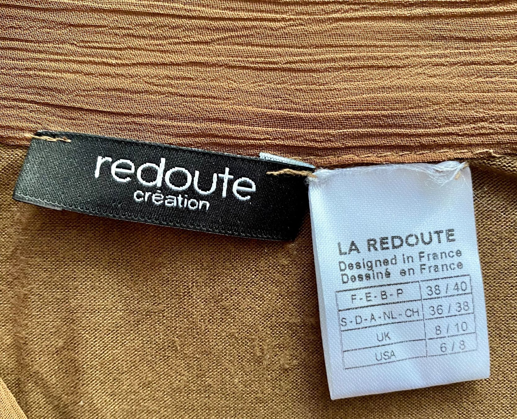La Redoute Vestiti: Kleid in Cognac Gr. 36/38 – Usato da Zürich venduto da Maria2021 2