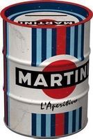 Oelfass-Spardose-MARTINI-RACING STRIPES