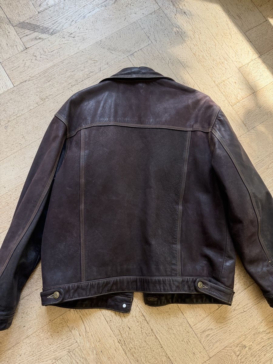 Vestes: Vintage Brown Cowhide Leather Jacket – D'occasion à Genève par ant_77dc 5