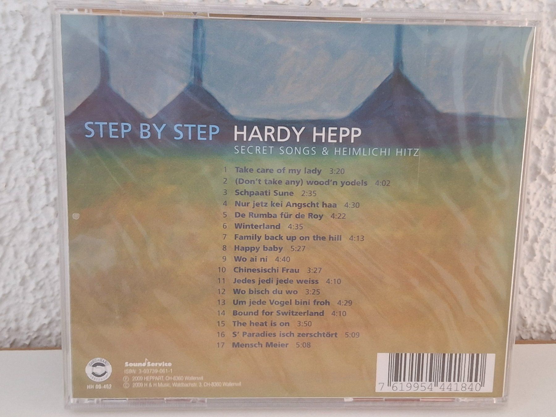CD: CD  Hardy Hepp -  Step By Step 🆕 – Usato da Aarberg venduto da Jackup1 1