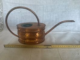 Kupfer Giesskanne, Gartendeko, Top Zustand