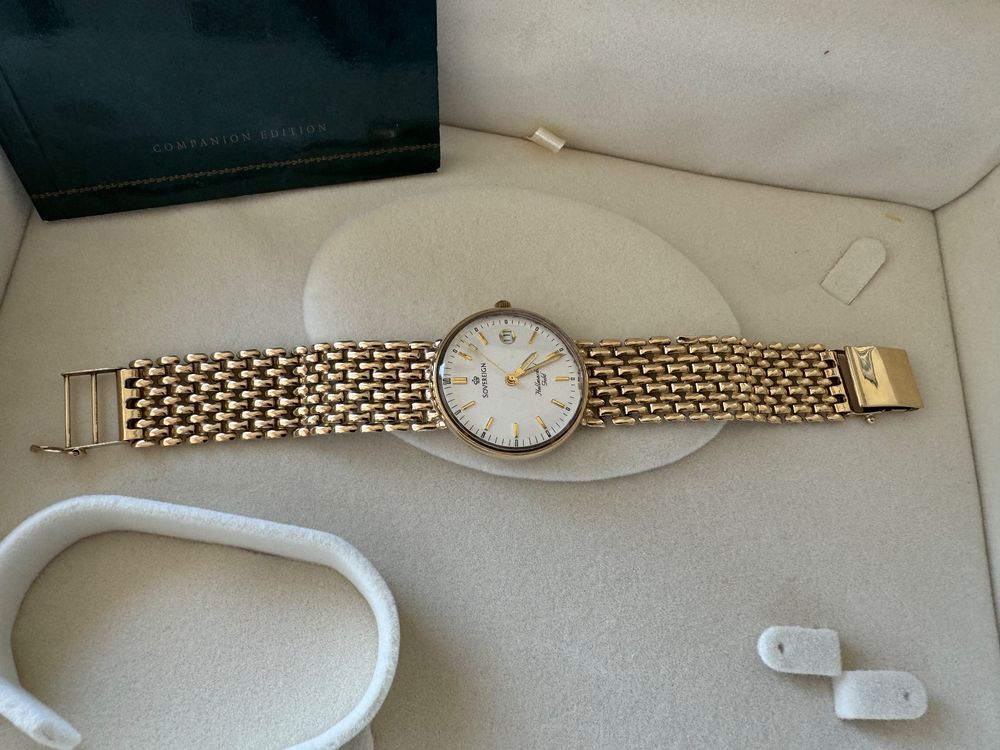 Montres: 9 Karat Gold Uhr Sovereign - 30 Gramm - 375 Gold - Full Set – D'occasion à Schachen LU par jas_kkc6 5