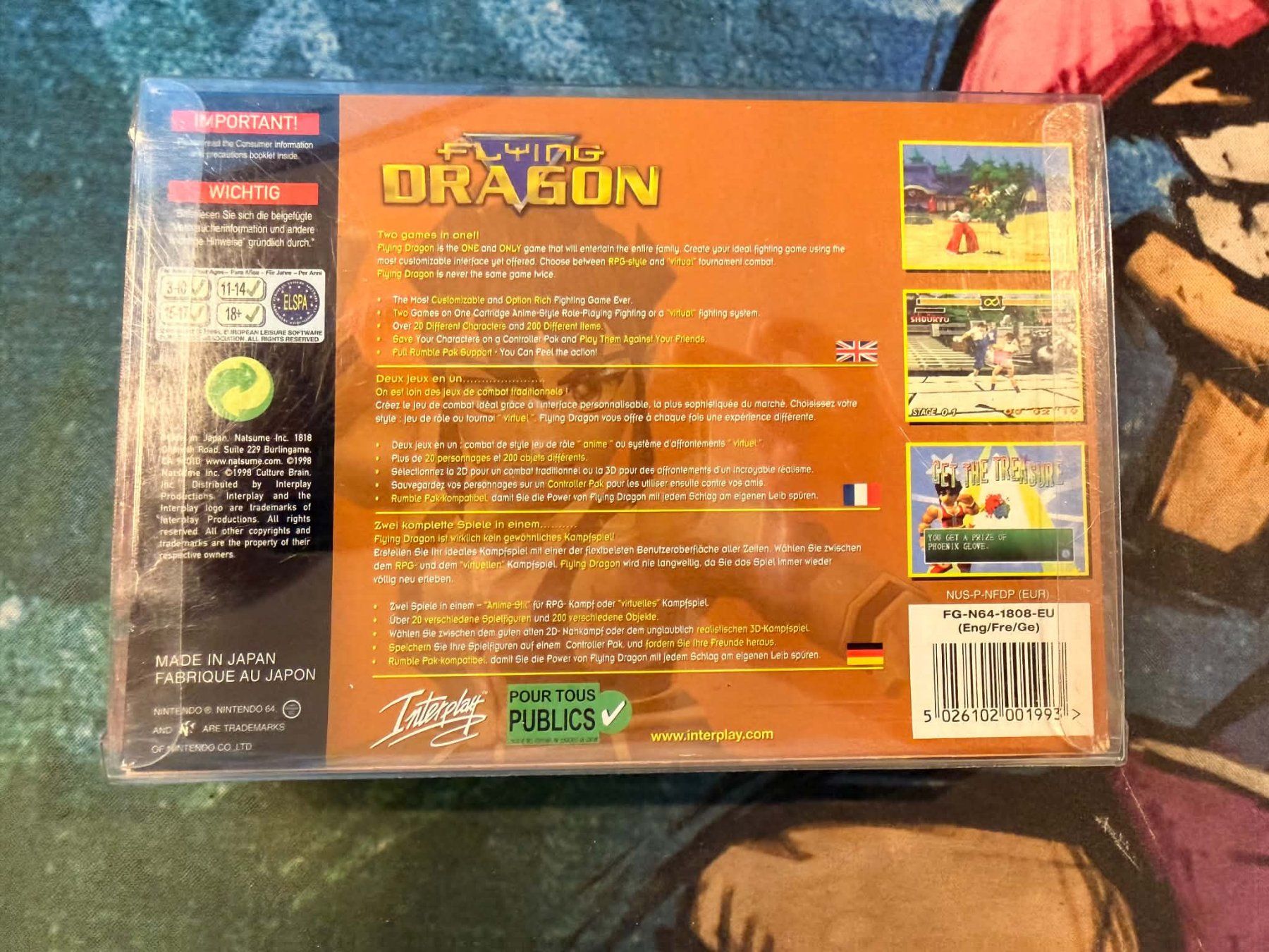 Nintendo Giochi: Flying Dragon Nintendo 64 – Usato da Giubiasco venduto da Tici__nerd_Giubiasco 1