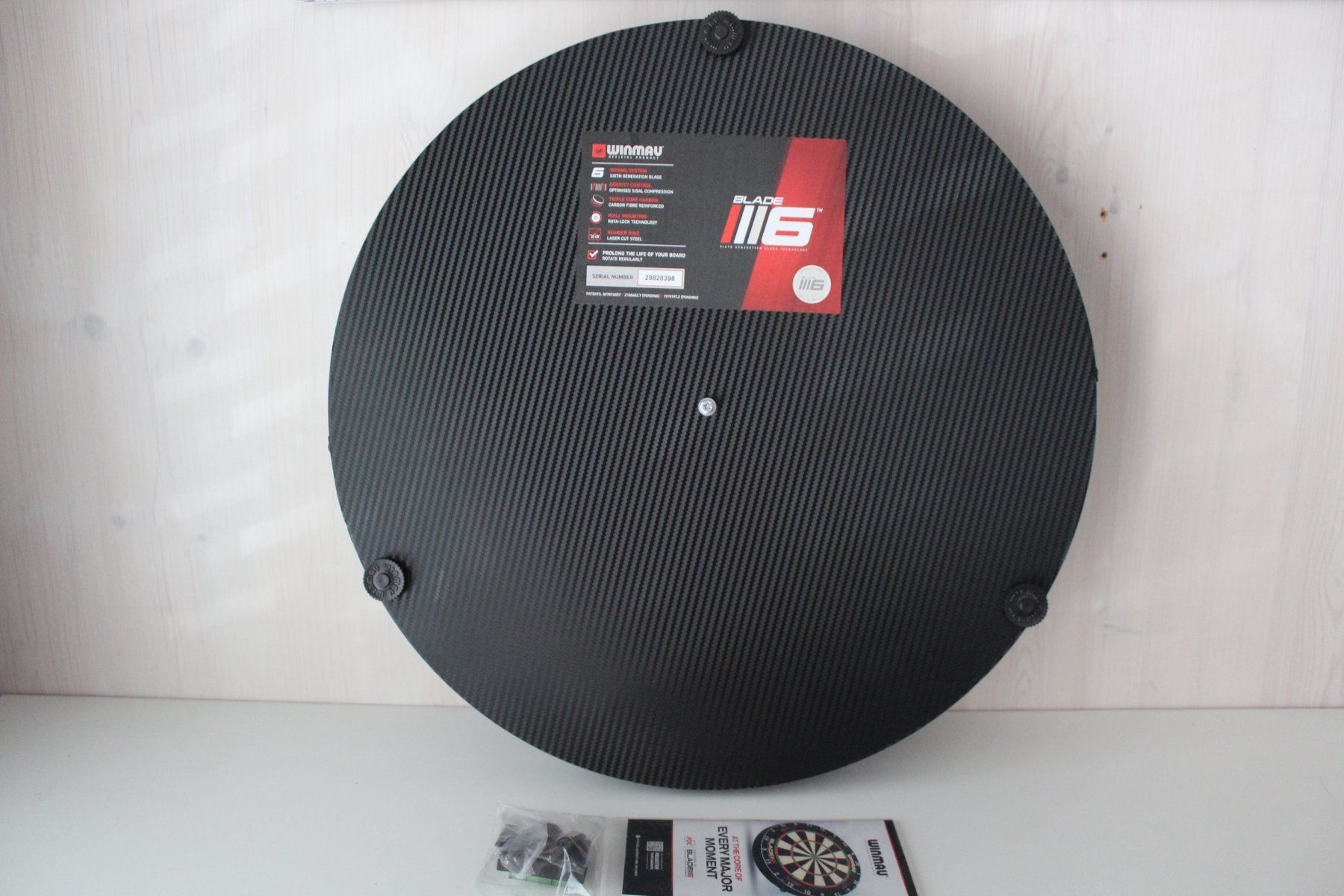 Freccette: Winmau Blade 6 Triple Core Carbon Dartboard / Dart Board – Usato da Ebertswil venduto da Ricogoeritz 3