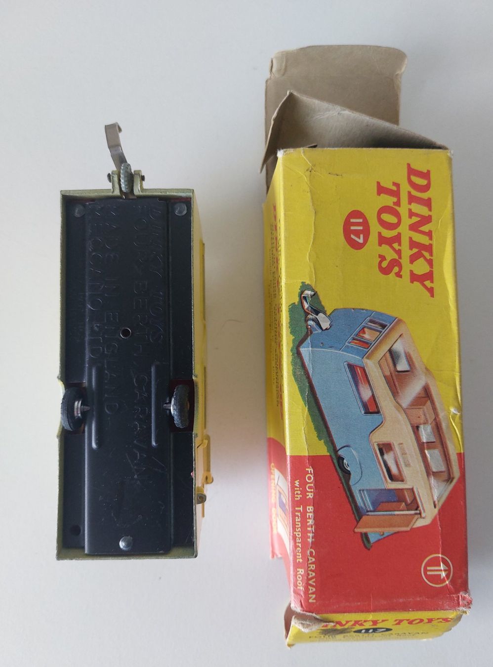 Dinky Toys Modellautos: Dinky Toys 117 Wohnwagen Caravan – Gebraucht aus Schenkon von Elbarto007 7