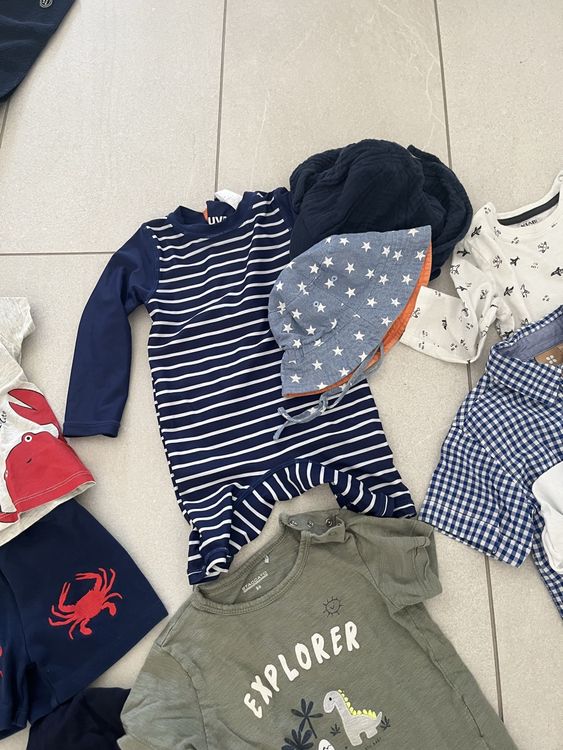 Ensembles coordonnés: Lot vêtements garçon 80 ( et petits 86) printemps-été – D'occasion à Cossonay-Ville par Venusa09 6
