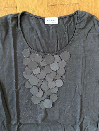 Top „AKRIS Punto“, schwarz (Grösse 42)