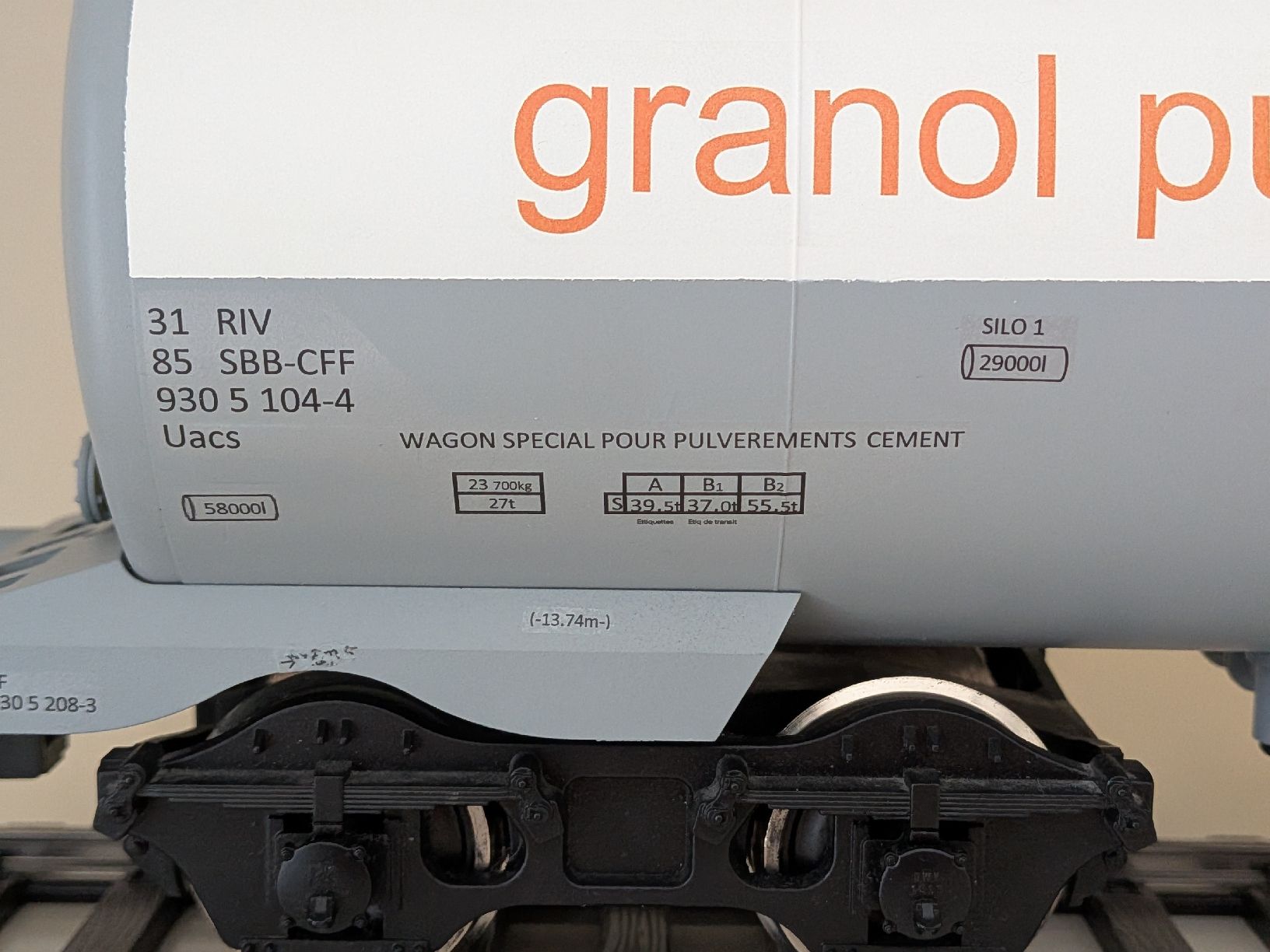 Märklin Modelleisenbahnen: SBB Uacs "granol verputze sursee schweiz"  Unikat – Neu (gemäss Beschreibung) aus Grenchen von garage-city 2