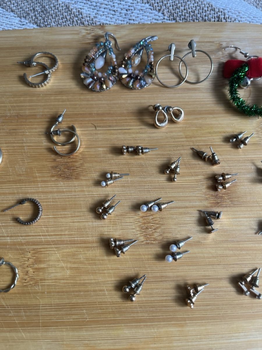 Orecchini pendenti & Orecchini a lobo: Lot: boucles d’oreille et bagues – Usato da Le Locle venduto da Mayd_h 2