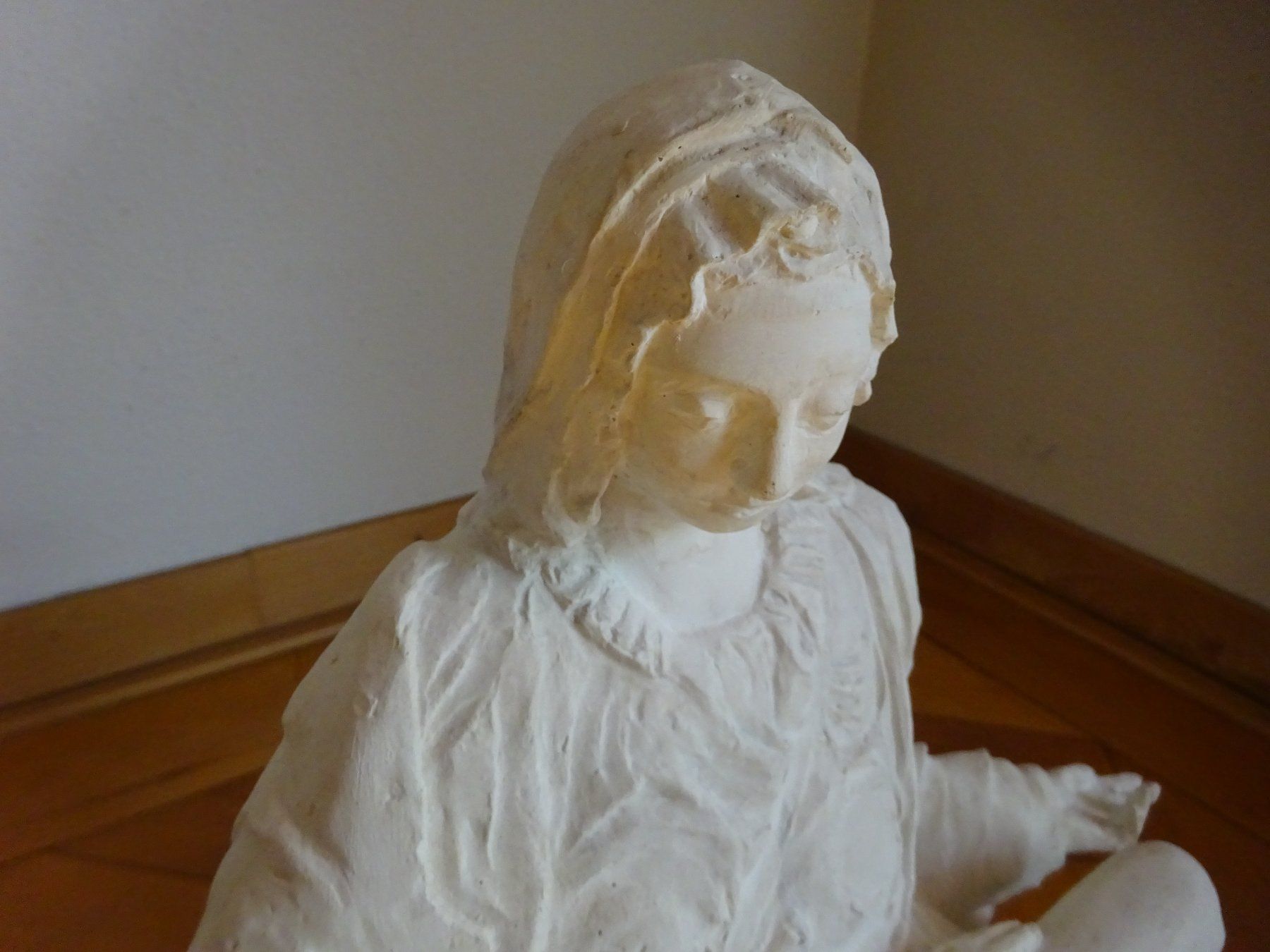 Sculture & Statue: Grosse Antike Gipsfigur / Pietà Heiliger – Usato da Esslingen venduto da eintagammeer 5