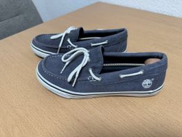 Timberland Earthkeepers Canvas Bootsschuhe, Gr. 42, Blau