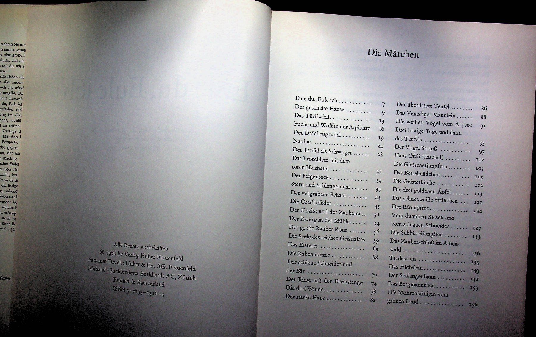 Libri: Eule du, Eule ich Die schönsten Märchen der Schweiz – Usato da Reitnau venduto da Zaomir 2